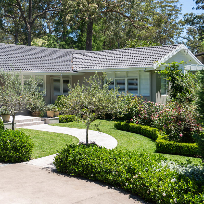 Wahroonga - formal cottage garden